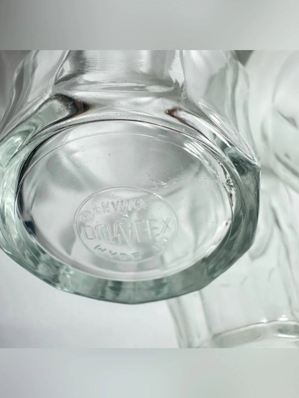 3 Vintage Duralex Picardie Glasses Clear 3.5” 8.89cm 25cl Made In France 70s 80s
